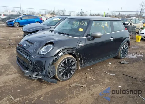 2022 Mini Hardtop Cooper S z USA, uszkodzony, nr VIN WMW53DH06N2P83892